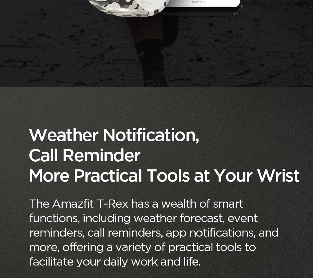 T-Rex Waterproof Smartwatch T-Rex Waterproof Smartwatch