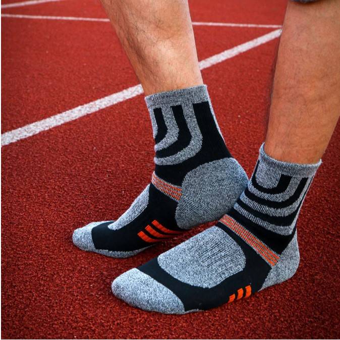 Cotton Compression Sport Socks 5 Pairs Set - Joy To Use
