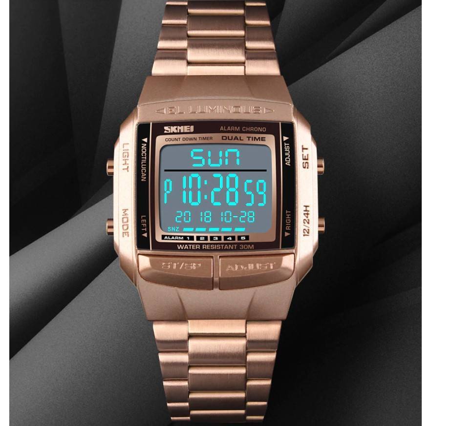 Men's Stainless Steel Sports Watch Joy To Use