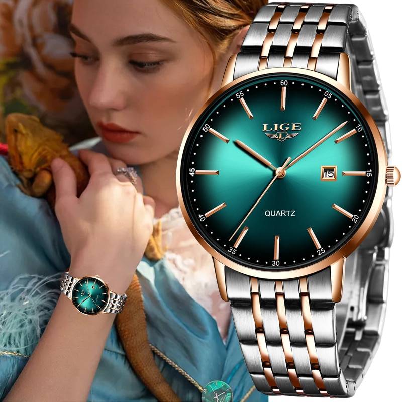 Women's Waterproof Watch with Gradient Dial Joy To Use