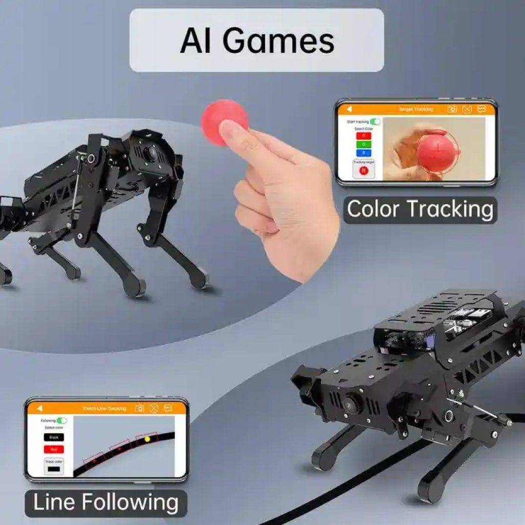 AI Vision Quadruped Robot Advanced Technologies Kit : Standard Kit|Advanced Kit AI Vision Quadruped Robot Advanced Technologies Kit : Standard Kit|Advanced Kit