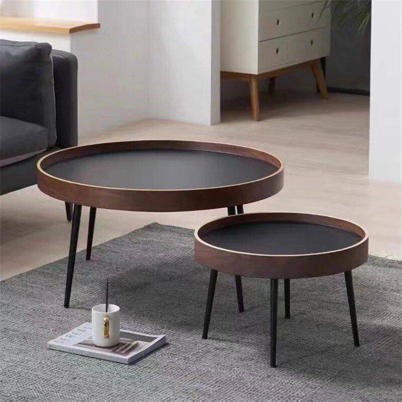 Curated visual reference: Visual Reference: Modern Minimalist Round Coffee Table